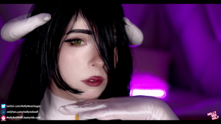 MollyRedWolf - Albedo was able to get Ainz into bed. 4K - Ma.mp4