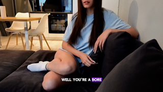 Моя сводная сестра проиграла свою пизду в карточной игре - Pornhub.com.mp4
