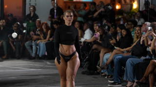 Ruby Rose Slow Motion Walk During Art Basel Miami Swim Week In 4K For Victim 15.mp4