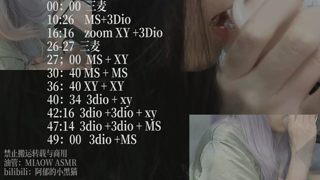 ❤️747，3mic 三麦分层 1H丨阿郁的小黑猫丨爱发电.mp4