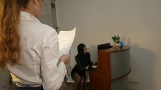 Strapon Office Layered Nylons.mp4