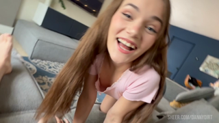 Juniper Ren - Playing Kitty With My Little Stepsister - Danny Dirt.mp4
