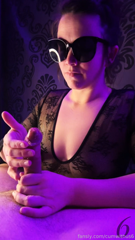 Cumiwthus6-🖤 What a GOOD BOY holding in that cum for me 🥵😈🖤#femdom #cbt #cockslap #edging #handjob #denial.mp4