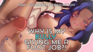 Why is my Bully Giving Me a Footjob!.mp4