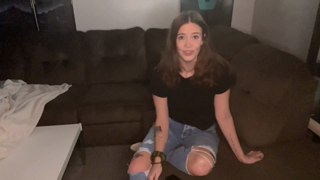 POV： Your Wife's step-Cousin Makes You Cum.mp4
