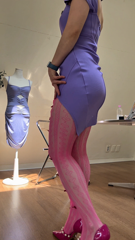 Conte 20 white under⧸ Pink Fishnet on top.mp4