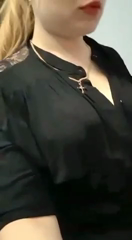 Lustful Slut in Sexy Outfit Heels Teasting you on Videocall Suck Fuck Didlo for Motivation Jerk off_Squirt_Blondy_480p.mp4