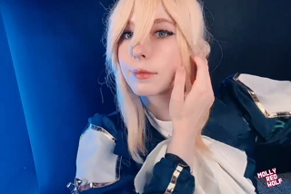 MollyRedWolf - Violet shows you her holes.Selfie - ManyVids.mp4
