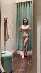 Body suit (Leotard) in gold..mp4