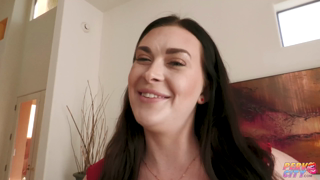 Lindsay Lee - Curvy Brunette Stunner Lindsay Lee Covered in Cum After Hardcore Anal.mp4
