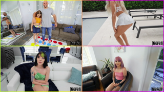 Dakota Burns, Emma Bugg, Kitty Cam, Valerica Steele - DontBreakMe 4 Scenes Split Screen.mp4
