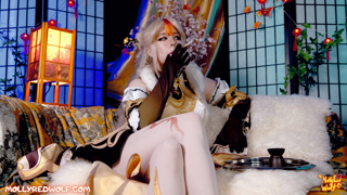MollyRedWolf - Ning Guang.Restoring the Jade Palace.4k - Man.mp4