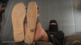 Sufalia - Lamiaa Dominates Mira - Asian Slave for Arabian Princess.mp4
