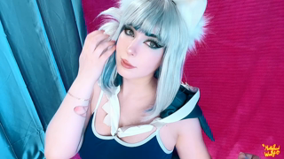 MollyRedWolf - Gawr Gura makes you lick her pussy - ManyVids.mp4