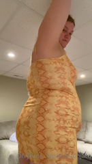 212513112_short-snake-skin-dress-showing-amazon-curves-ive-gained-a_2.m4v