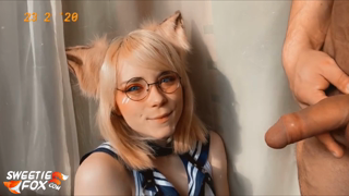 052 Beautiful Fox Suck Cock and Cum Swallow_1080p.mp4