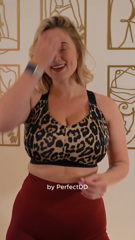 High Impact Sports Bra For A Large Chest! D-K Cup!.mp4