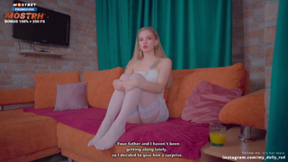 Stedmor lagde mærke til min oprejste pik og tøvede ikke med at kneppe mig ⧸ Dolly Rud-(1080p45).mp4