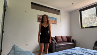 Stepbro can you help your stepsis climb up on the wardrobe to re.mp4