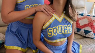 2022-10-17 Lily Gets Massaged by Her Friend after Cheer Practice.m4v