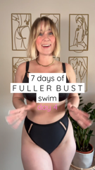 Swimwear for a larger chest Day 4 - Ewa Michalak - all details in the link in my bio💗 #brasize.mp4
