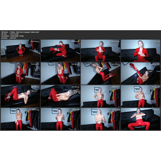Masha - Red Latex Leggings Topless.mp4.jpg