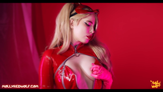 MollyRedWolf - Persona 5. Hard fuck in latex - ManyVids.mp4