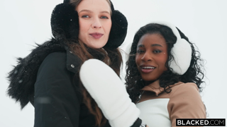 [2024.11.19] Nicole Kitt, Stacy Cruz - Hot Couple Tag Team Snowbunny [2160p].mp4