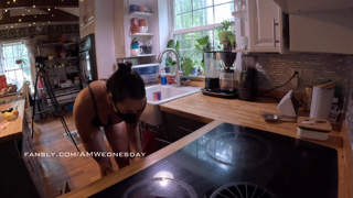 Making Dinner in Lingerie.mp4