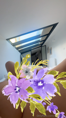 Woke up fucking horny in Paris  realised the neighbours could probably see me lol oooops (T.mp4