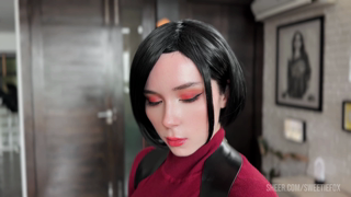 410 Ada Wong from Resident Evil Masturbates with Dildo_Solo_4k_Sheer.mp4