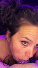 Cumwithus6-🖤 I thought I was done, but I wasn't done. 😜 I just needed a different angle to suck my cock toy be.mp4