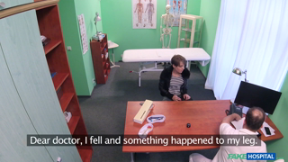 FakeHospital - Short Haired Hottie Seduces Doctor.mp4