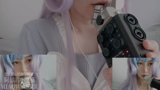 💙981，Blue 口腔音 layered分层 zooom 【MIAOW ASMR阿郁的小黑猫】 30min丨阿郁的小黑猫丨爱发电.mp4