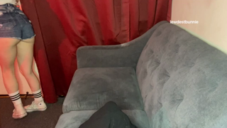 lewdestbunnie - 18th bday brat punished to blow neighbor - ManyV.mp4