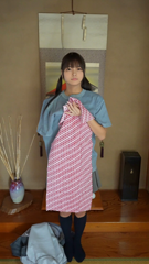 Get dressed using a tenugui towel!.mp4