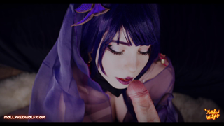 MollyRedWolf - Raiden Shougun secret quest scene . 4K - Many.mp4