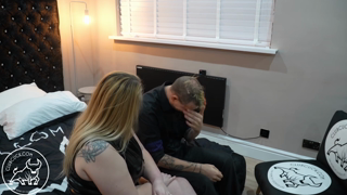Cuckold - Cuckchair 12 Mistress Beckyswings Rockhardo Black Cuckold Humiliation.mp4
