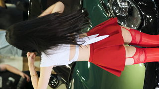 민한나 MinHanna - 모델 Model ｜ 피팅3 포르쉐 세로 직캠 Just Shield 저스트쉴드 ｜ AutoSalonWeek  오토살롱위크 240908 [FanCam 4K].mp4