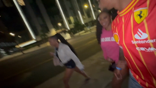 2 EBONIES STEAL LIL D FROM THE CLUB AND SUCK ALL HIS NUT OUT.mp4
