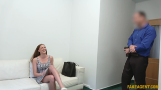 Sexy Czech teen gives agent titwank (4353575).mp4