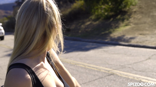 Blake Blossom - [Spizoo.com] - [2021] - Hitchhiking Cutie Gets Her Tits Covered With Huge Load.mp4