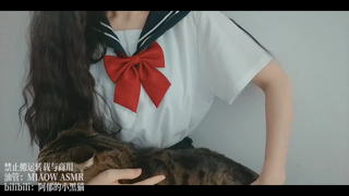 686.Whispers 养猫咪 低语 50min丨阿郁的小黑猫丨爱发电.mp4