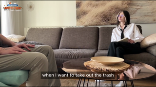 Psychology session got out of hand, A psychologist gave her young client sex-(1080p45).mp4