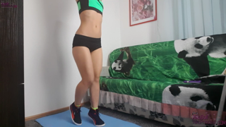 Sneakers Lime Socks Masturbation.mp4