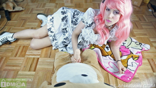 POV Goth Loli Sucks & Rides Her Teddy (1080p).mp4