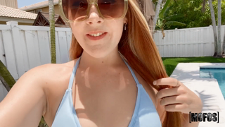 BF Interrupts Bikini Video - Harper Red.mp4