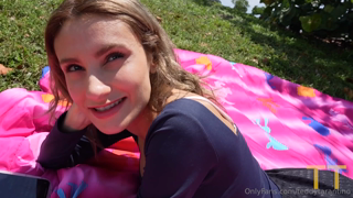 April Love - TeddyTarantino - Met her at a Park And got a Public Blowjob and brought her back to my house and fucked🍆 her TIGHT PUSSY💦💦 with a BUTT PLUG.mp4