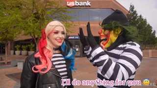 ❤️🃏Gotham’s Payday Harley & Joker’s Public Bank Heist fuck Pt. 2 🃏💙Puddin' aka @Gibbytheclown & I just t.mp4