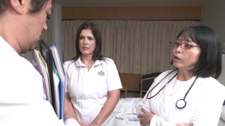 Montse Swinger Nurse Blowjob and Handjob.mp4